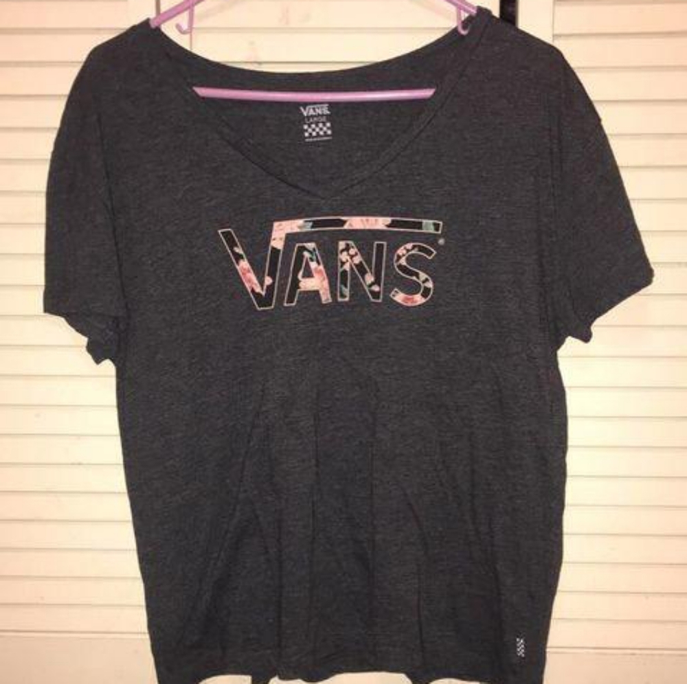 Vans Floral Logo T-Shirt